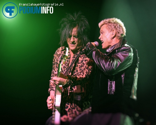 Billy Idol op Billy Idol - 16/11 - HMH foto