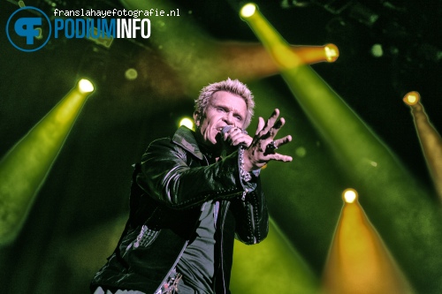 Billy Idol op Billy Idol - 16/11 - HMH foto