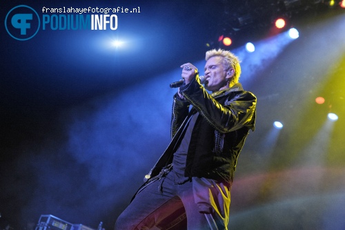 Billy Idol op Billy Idol - 16/11 - HMH foto