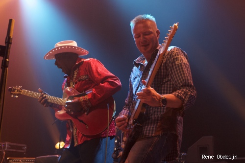 Eddy Clearwater op Bluesfestival Hoogeveen 2014 foto