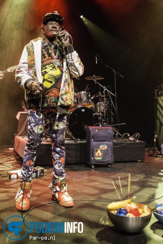 Lee 'Scratch' Perry op Lee Perry - 10/12 - Gebr. de Nobel foto