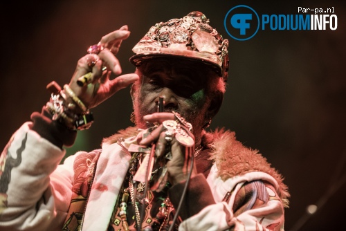 Lee 'Scratch' Perry op Lee Perry - 10/12 - Gebr. de Nobel foto