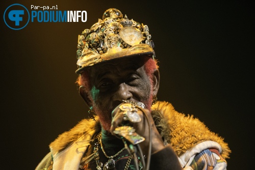 Lee 'Scratch' Perry op Lee Perry - 10/12 - Gebr. de Nobel foto