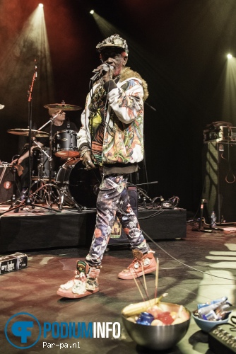 Lee 'Scratch' Perry op Lee Perry - 10/12 - Gebr. de Nobel foto