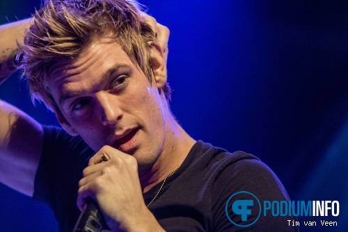 Aaron Carter op Aaron Carter - 24/1 - Melkweg foto