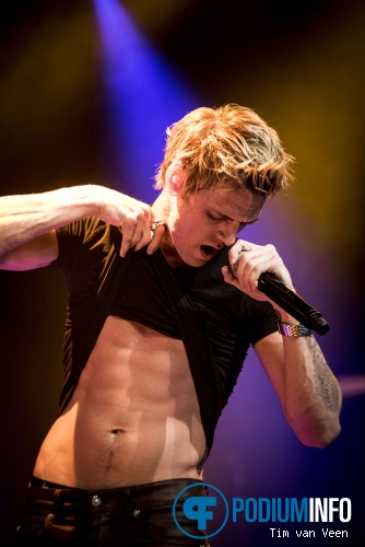Aaron Carter op Aaron Carter - 24/1 - Melkweg foto