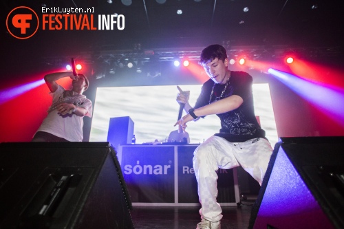 Yung Lean & Sad Boys op Sónar Reykjavík 2015 foto