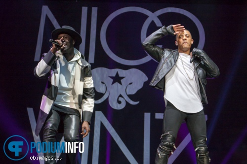 Nico & Vinz op Usher - 04/03 - Ziggo Dome foto