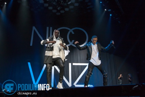 Nico & Vinz op Usher - 04/03 - Ziggo Dome foto