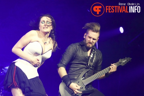 Within Temptation op Paaspop Schijndel 2015 - zaterdag foto