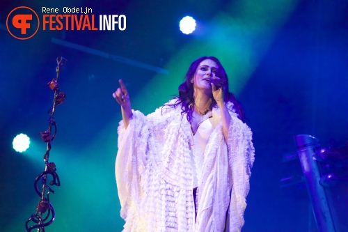 Within Temptation op Paaspop Schijndel 2015 - zaterdag foto