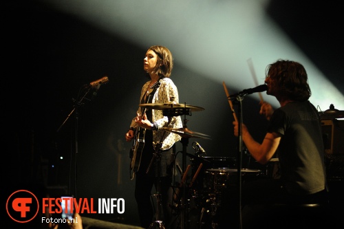 Blood Red Shoes op Pinguins in Paradiso - 04/04 - Paradiso Amsterdam foto