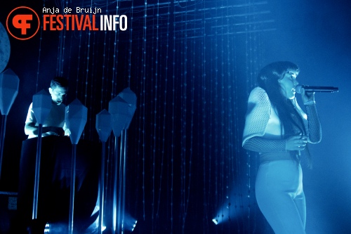 Purity Ring op Motel Mozaique 2015 foto