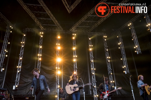 The Common Linnets op Bevrijdingsfestival Overijssel 2015 foto