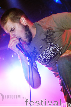 Misery Signals op Powerfest 2007 foto