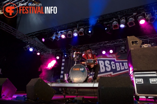 Claude Hay op Ribs & Blues Festival 2015 foto