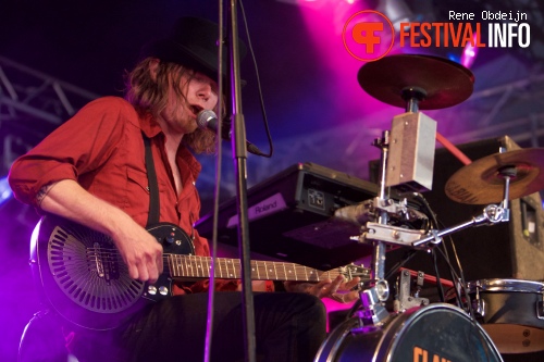 Claude Hay op Ribs & Blues Festival 2015 foto