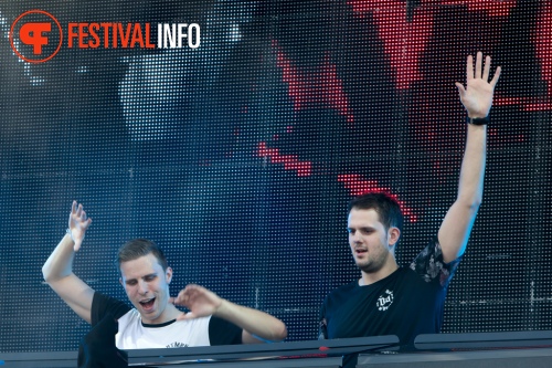 W&W op The Flying Dutch 2015 foto