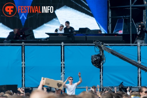 W&W op The Flying Dutch 2015 foto