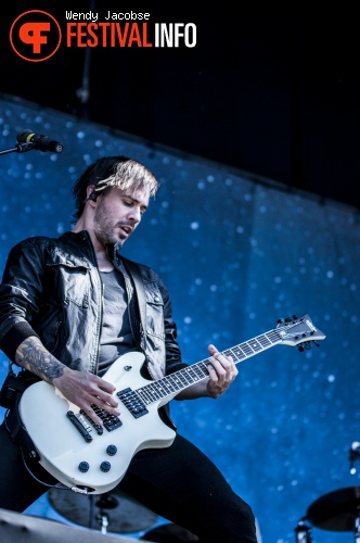 Papa Roach op Fortarock 2015 foto