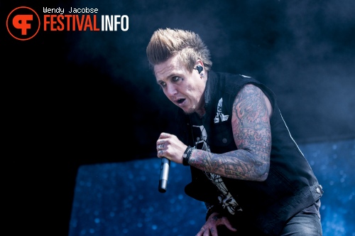 Papa Roach op Fortarock 2015 foto