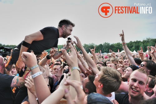 Rise Against op Pinkpop 2015 - Zondag foto