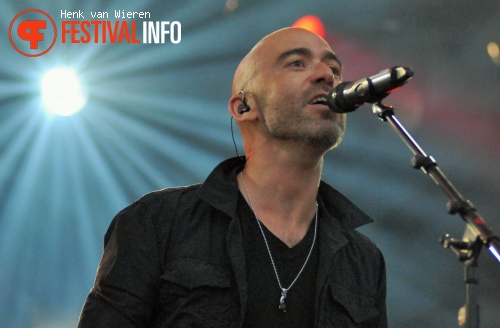 Ed Kowalczyk op Retropop 2015 foto