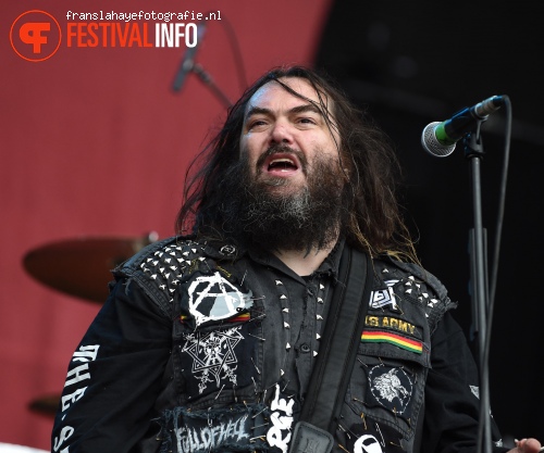 Cavalera Conspiracy op Graspop Metal Meeting 2015 foto