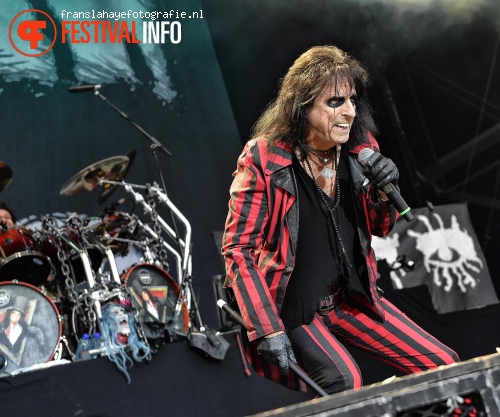 Alice Cooper op Graspop Metal Meeting 2015 foto