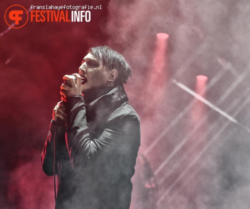 Marilyn Manson op Graspop Metal Meeting 2015 foto