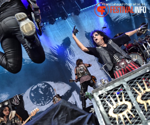 Alice Cooper op Graspop Metal Meeting 2015 foto