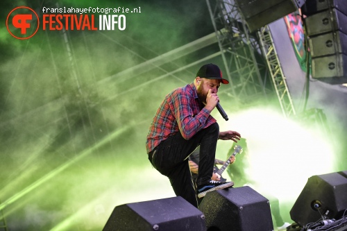 In Flames op Graspop Metal Meeting 2015 foto