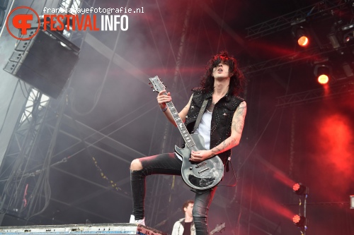 Asking Alexandria op Graspop Metal Meeting 2015 foto