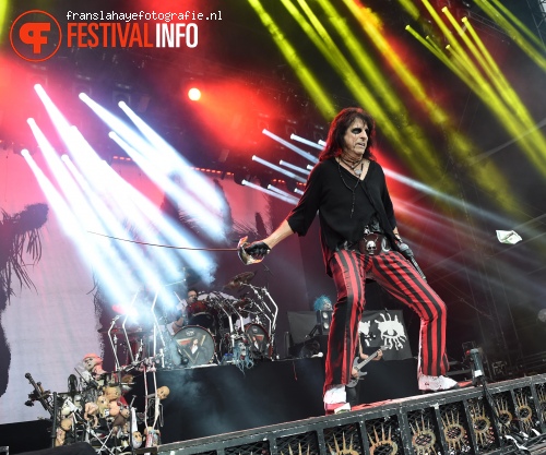 Alice Cooper op Graspop Metal Meeting 2015 foto