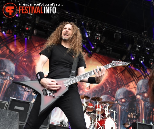 Exodus op Graspop Metal Meeting 2015 foto