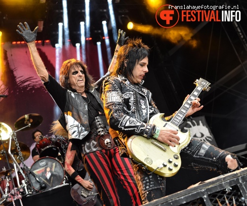 Alice Cooper op Graspop Metal Meeting 2015 foto