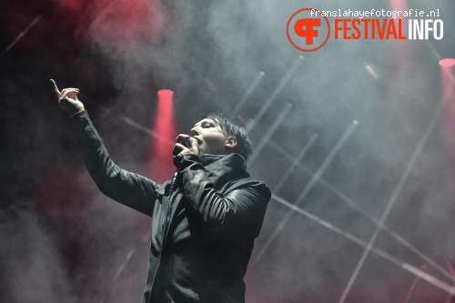 Marilyn Manson op Graspop Metal Meeting 2015 foto