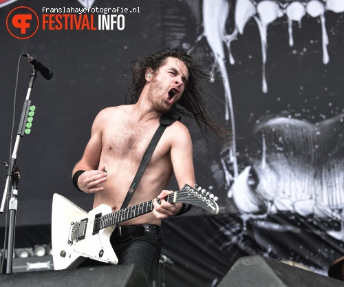 Airbourne op Graspop Metal Meeting 2015 foto