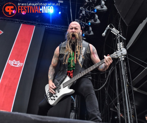 Five Finger Death Punch op Graspop Metal Meeting 2015 foto