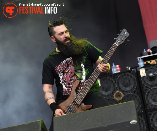 Cavalera Conspiracy op Graspop Metal Meeting 2015 foto