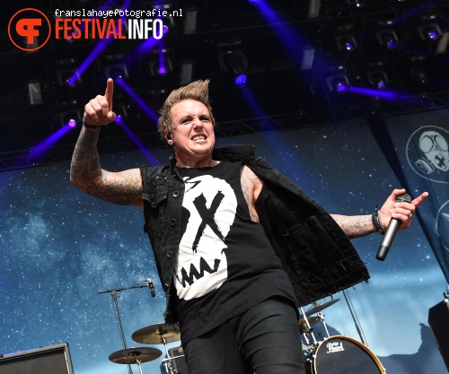 Papa Roach op Graspop Metal Meeting 2015 foto