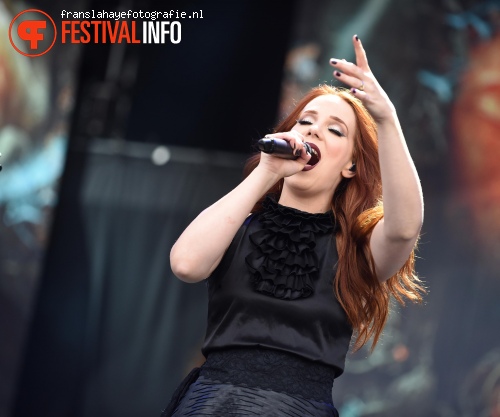 Epica op Graspop Metal Meeting 2015 foto