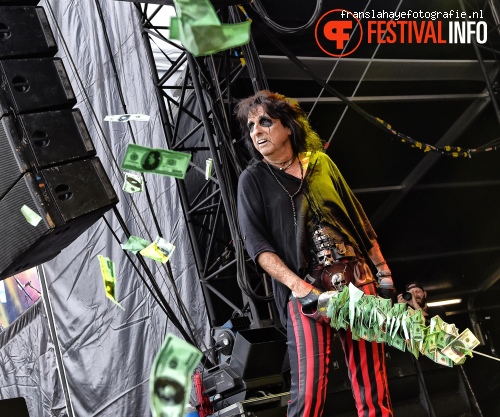 Alice Cooper op Graspop Metal Meeting 2015 foto