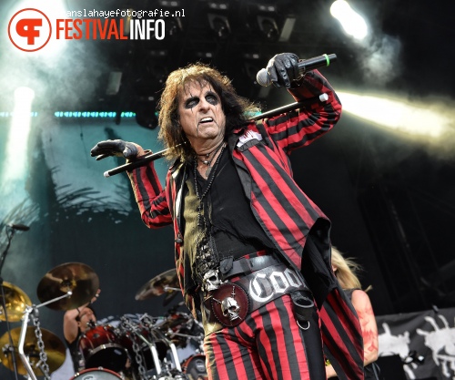 Alice Cooper op Graspop Metal Meeting 2015 foto