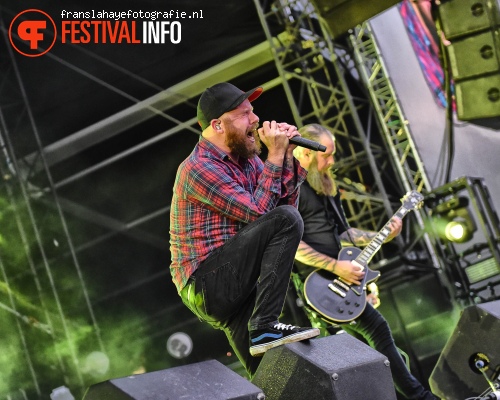 In Flames op Graspop Metal Meeting 2015 foto