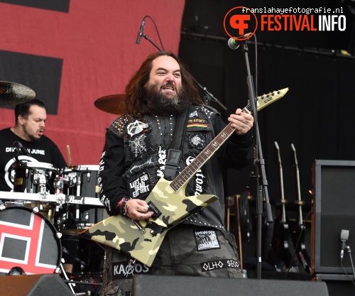 Cavalera Conspiracy op Graspop Metal Meeting 2015 foto