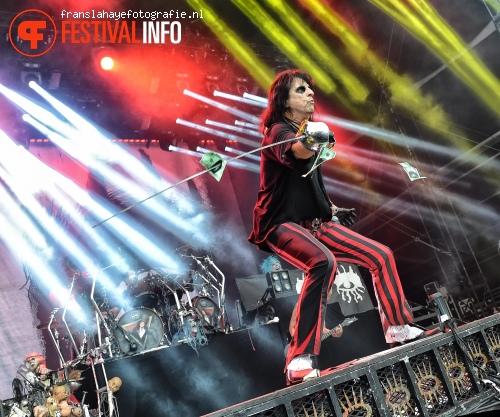 Alice Cooper op Graspop Metal Meeting 2015 foto