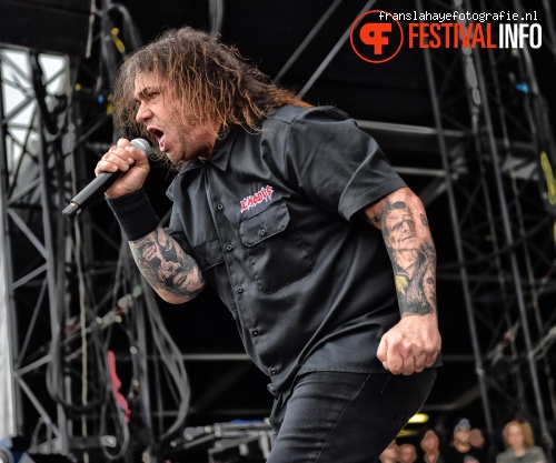 Exodus op Graspop Metal Meeting 2015 foto