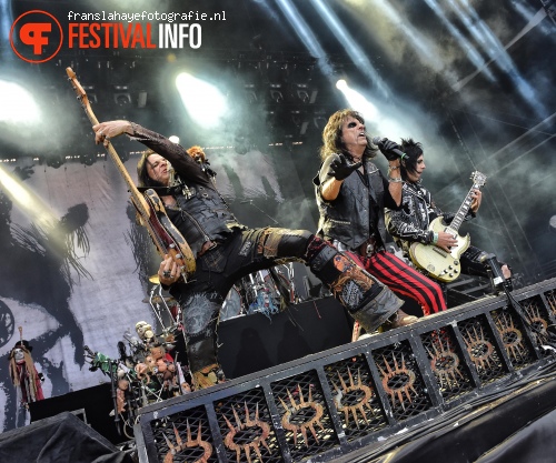 Alice Cooper op Graspop Metal Meeting 2015 foto