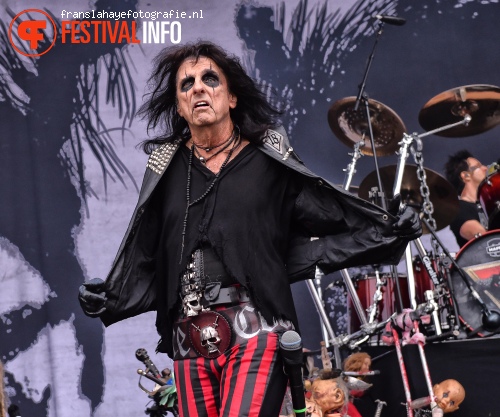 Alice Cooper op Graspop Metal Meeting 2015 foto